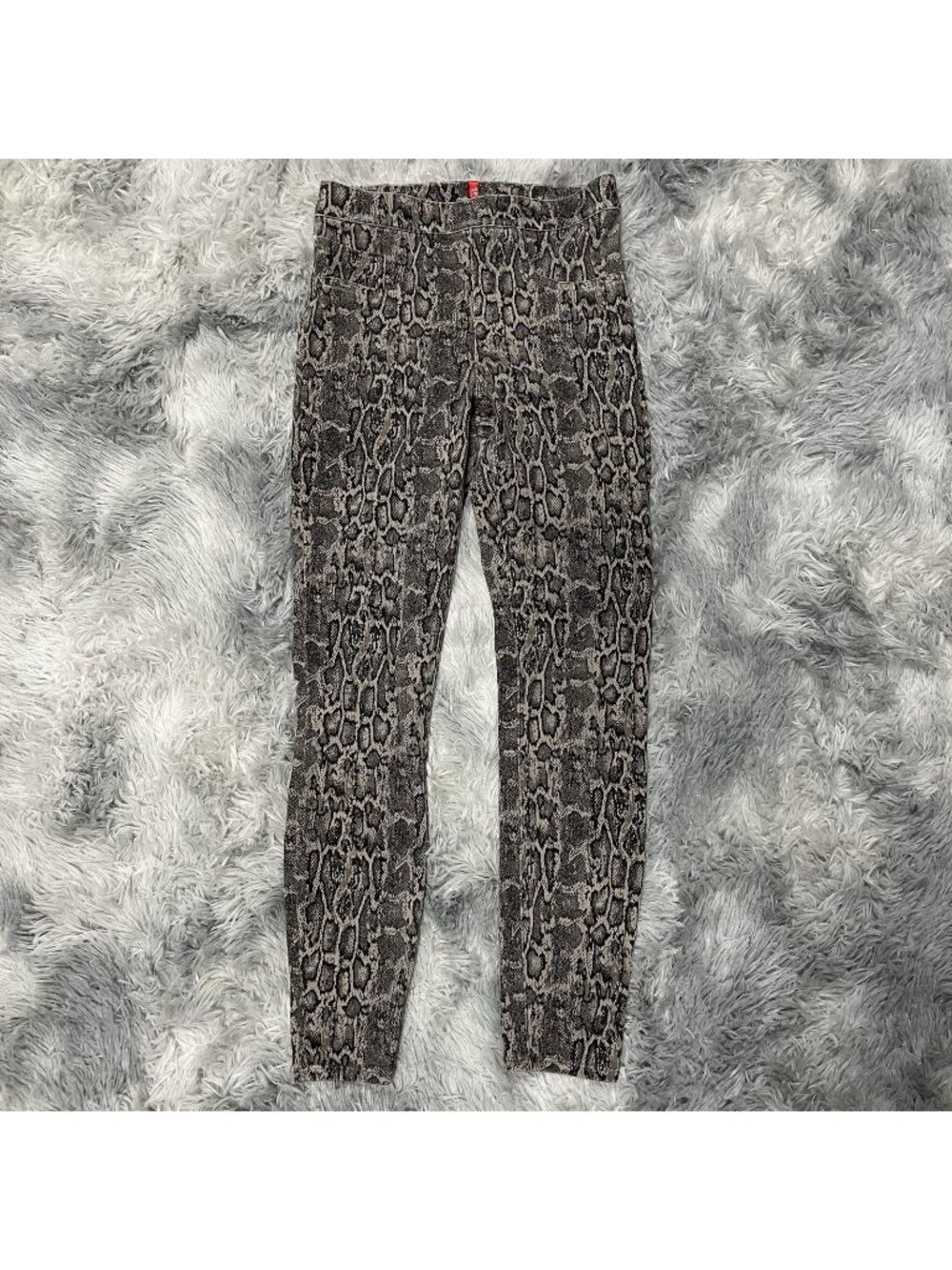 Spanx Snake Print Skinny Jeans XS Animal Print